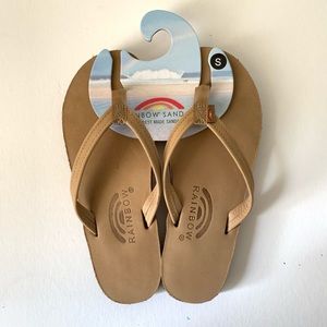New Rainbow Flip Flops